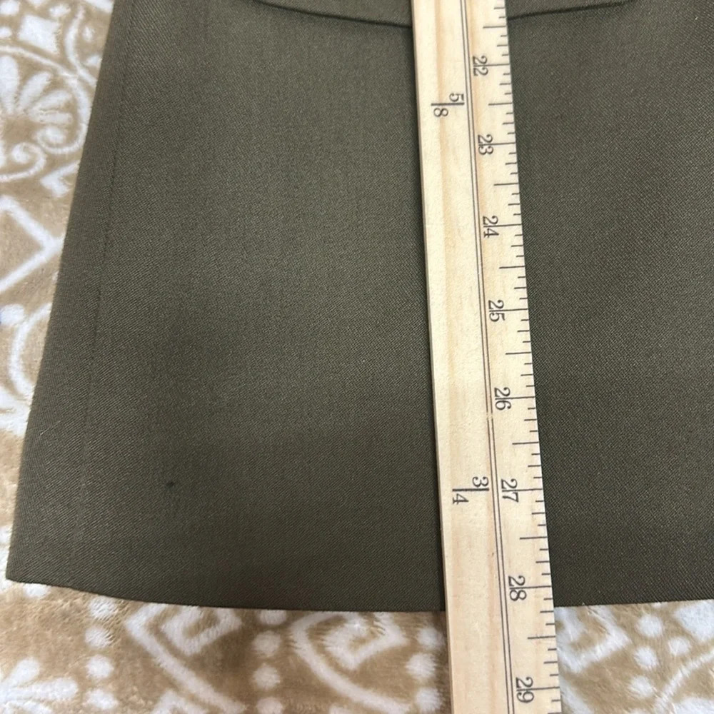 Vintage 1980s Kishi Olive Green Blazer and Trouser Set - Picture 5 of 14